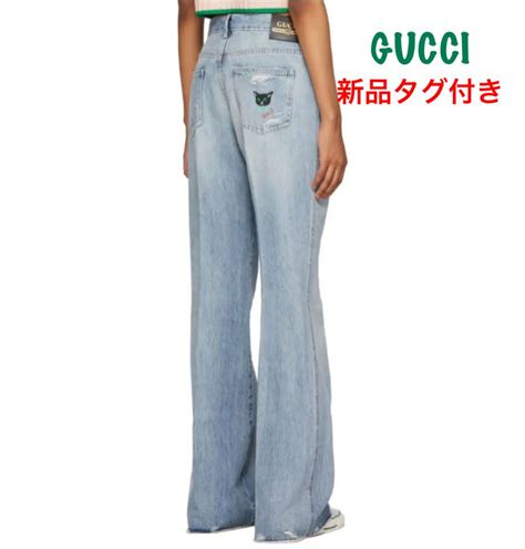 gucci フレアデニム